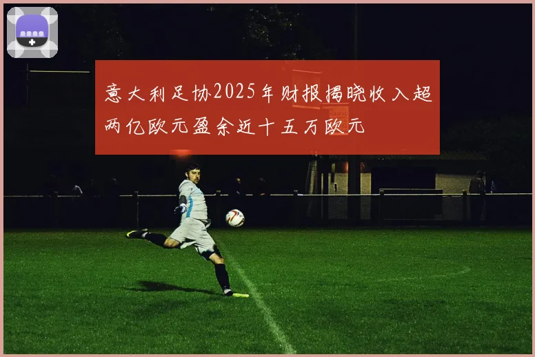 意大利足协2025年财报揭晓收入超两亿欧元盈余近十五万欧元
